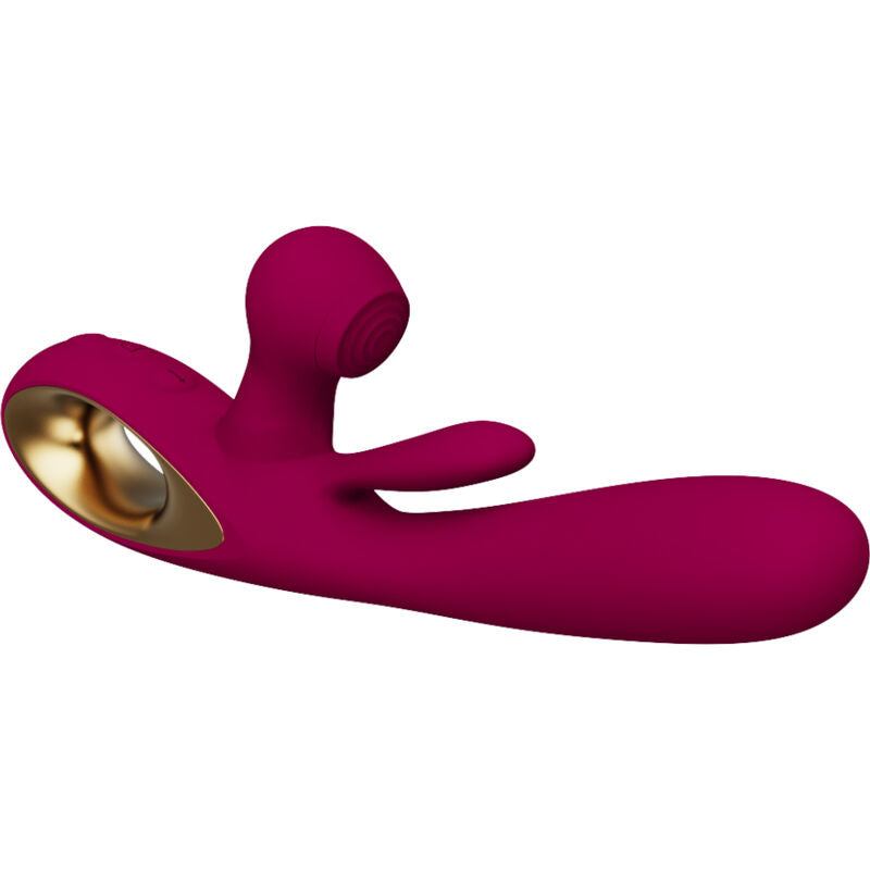 ARMONY - VIBRADOR DE IMPACTO SWING E ESTIMULADOR DUPLO MODELO 1 BORDEAUX