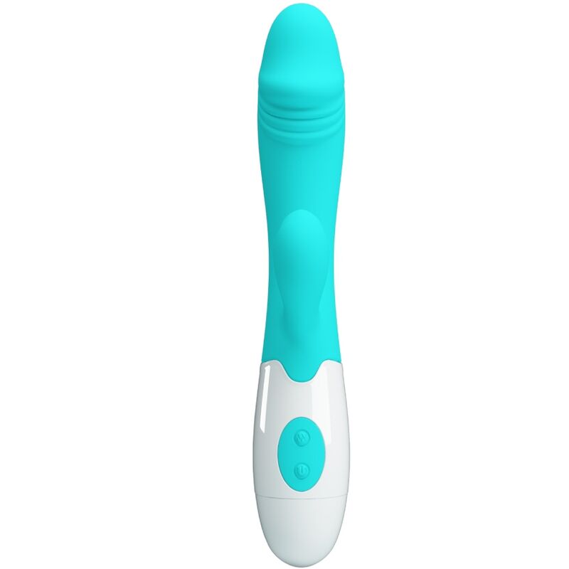 PRETTY LOVE - VIBRADOR SNAPPY G-SPOT AQUA VERDE