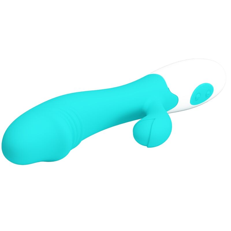 PRETTY LOVE - VIBRADOR SNAPPY G-SPOT AQUA VERDE