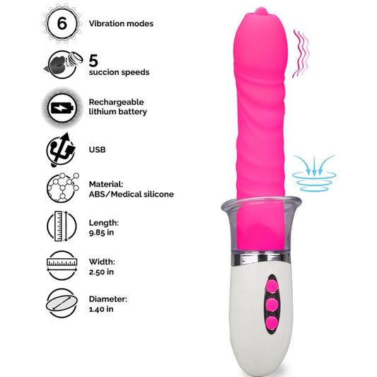 ARMONY - VIBRADOR LIBERTY E IMPULSO COM LÍNGUA