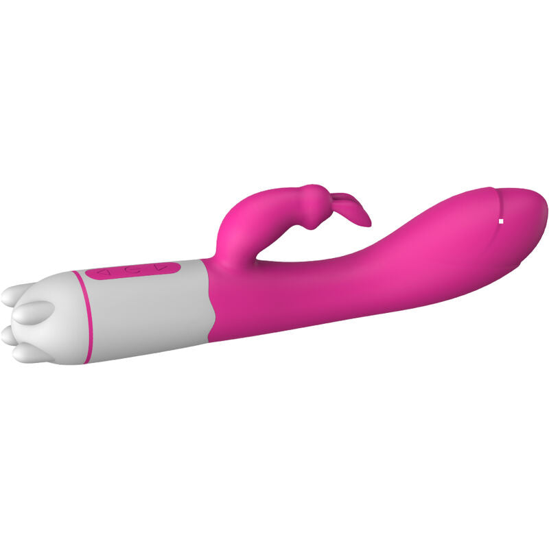 ARMONY - HAPPY VIBRADOR E ESTIMULADOR DE COELHO FÚCSIA