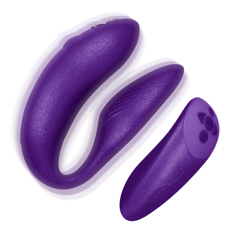 WE-VIBE - VIBRADOR CHORUS PARA CASAIS COM LILAC SQUEEZE CONTROL