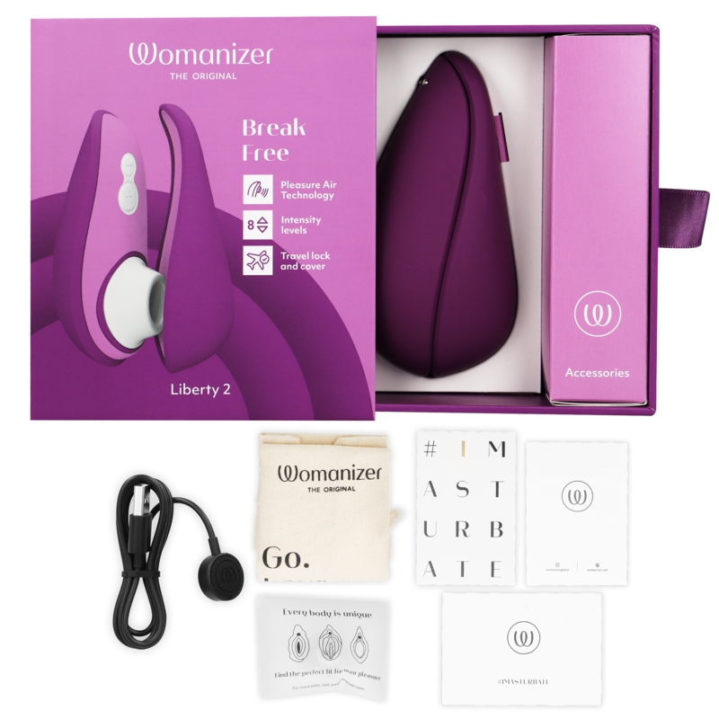 WOMANIZER - LIBERTY 2 ESTIMULADOR DE CLITORIS & SUCKER