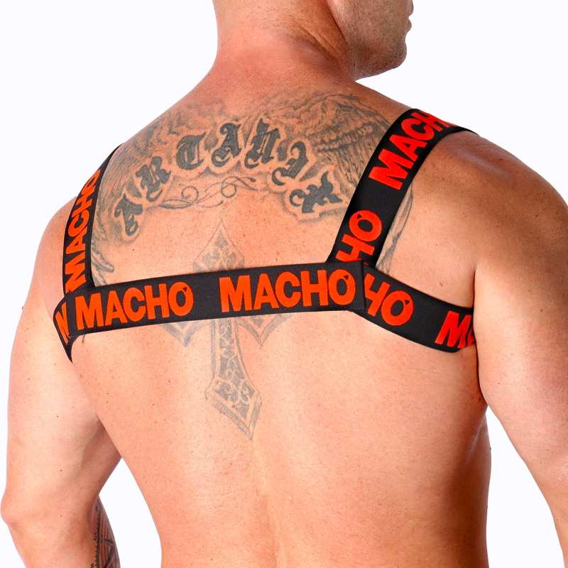 MACHO - ARNÊS DUPLO VERMELHO