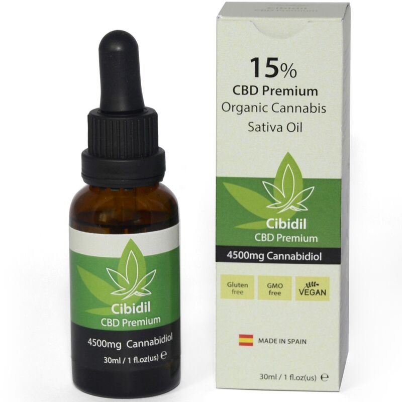 500 COSMETICS - CIBIDIL ÓLEO RELAXANTE CBD 15% 30 ML