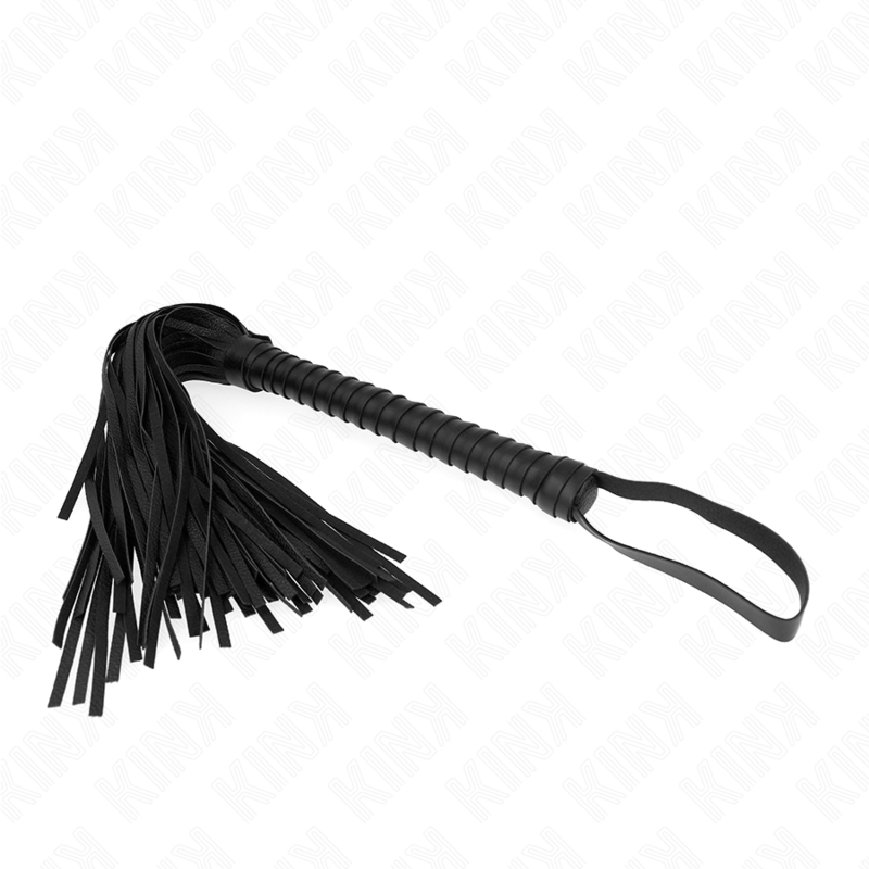 KINK - CHICOTE COM CABO TEXTURADO PRETO 48,5 CM