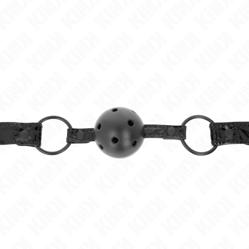 KINK - BOLA PADRÃO DIAMANTE 4,5 CM GAG MODELO 3 64,5 CM AJUSTÁVEL 42-60 CM