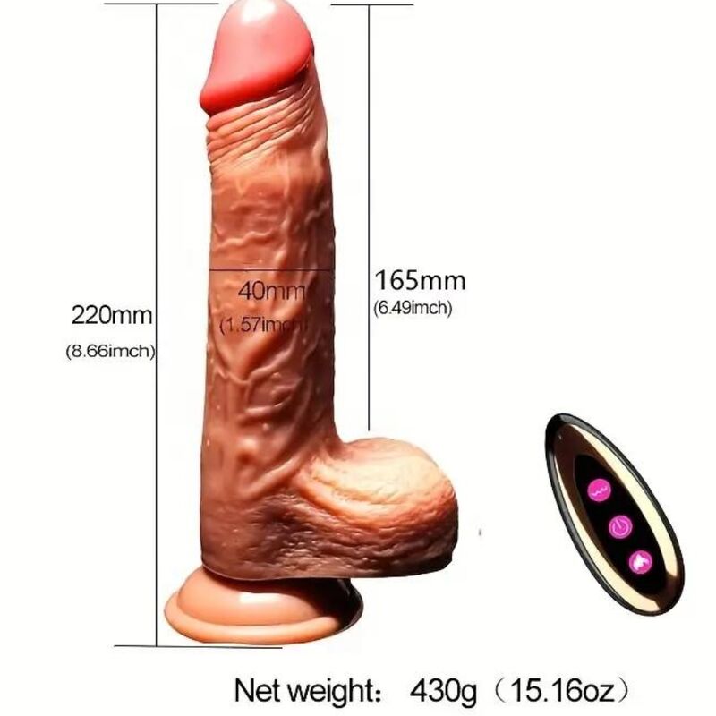 ARMONY - VIBRADOR REALISTA VIBRANTE RECARREGÁVEL