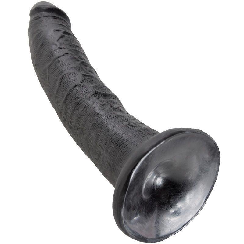 KING COCK - 7 DILDO PRETO 17.8 CM