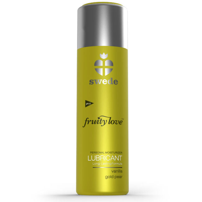 SWEDE - FRUITY LOVE LUBRIFICANTE BAUNILHA OURO PÊRA 100 ML