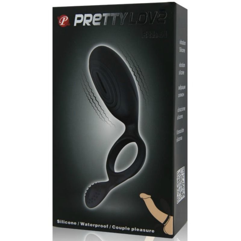 PRETTY LOVE - ETHEL ANEL VIBRADOR COM ESTIMULADOR