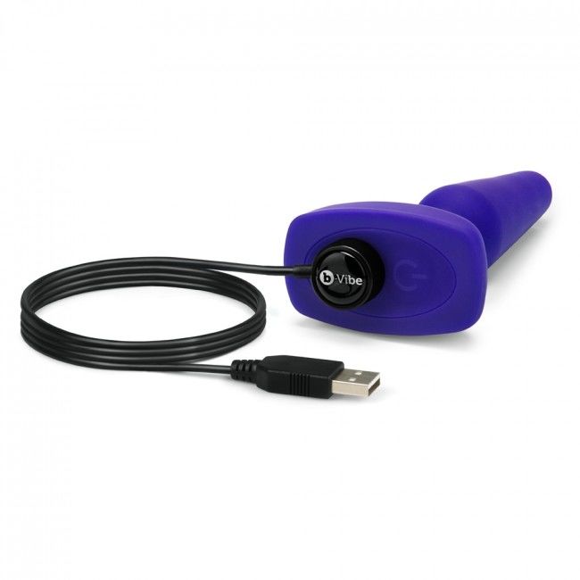 B-VIBE - TRIO PLUG DE CONTROLE REMOTO ANAL LILAC