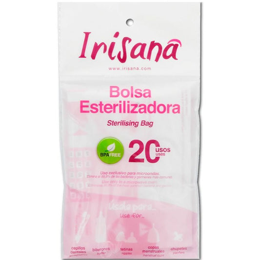 IRISANA - SACO ESTERILIZADOR COPO VAGINAL 1 UNIDADE