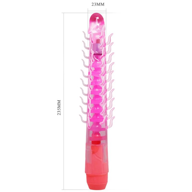 BAILE - FLEXI VIBE SENSUAL SPINE DILDO VIBRATÓRIO DOBRVEL 23.5 CM