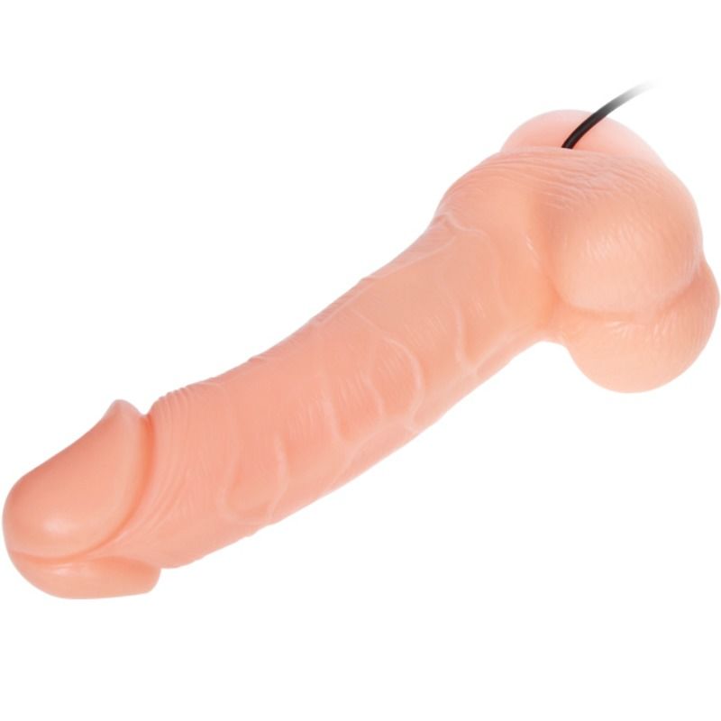 BAILE - VIBRAO E ROTAO DILDO DONG REALISTA 20 CM