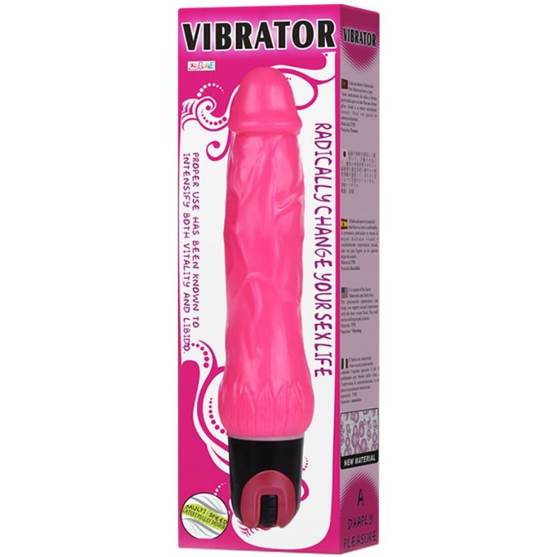 BAILE - VIBRADOR DAAPLY PLEASURE MULTISPEED ROSA