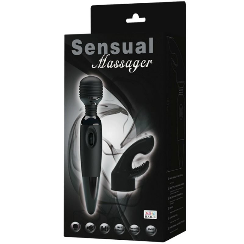 BAILE - MASSAGER DESENSUAL COM CABEA INTERCAMBIVEL