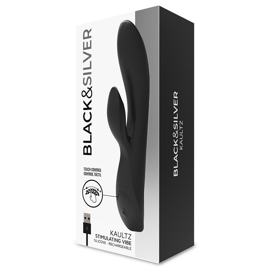 BLACK&SILVER - VIBRADOR KAULTZ TOUCH CONTROL