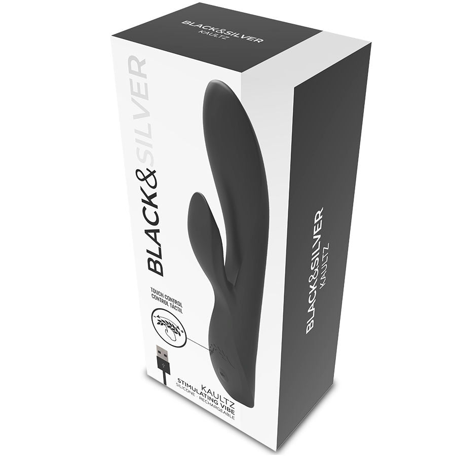 BLACK&SILVER - VIBRADOR KAULTZ TOUCH CONTROL