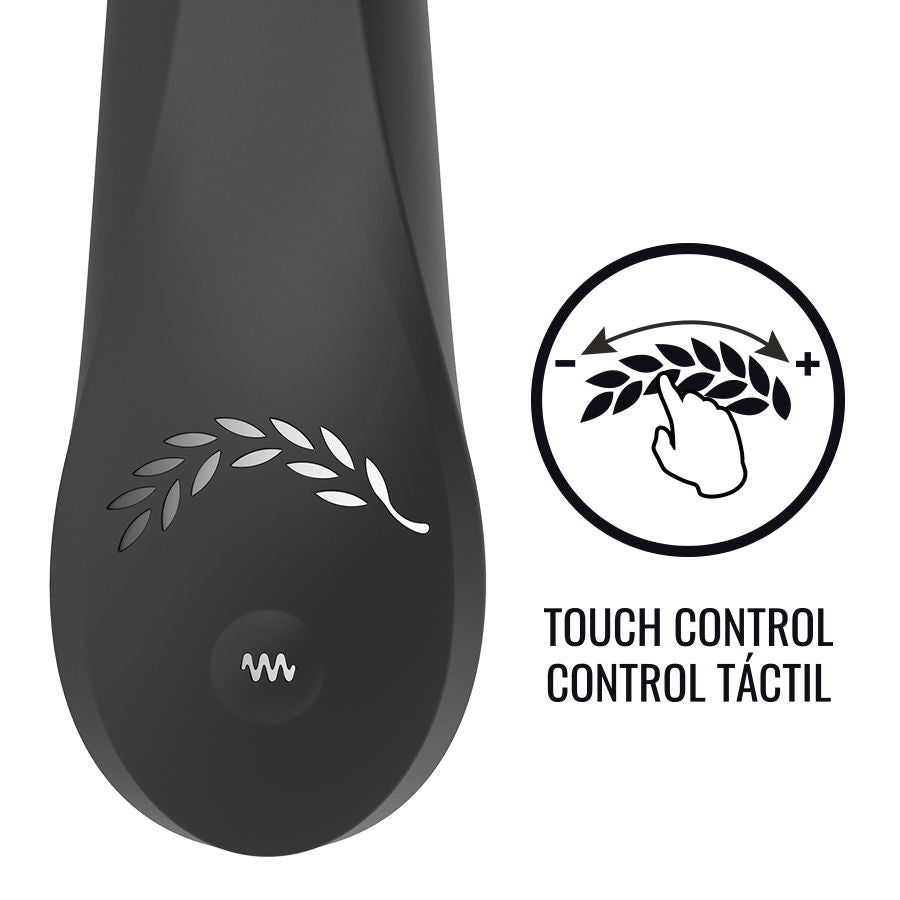 BLACK&SILVER - VIBRADOR KAULTZ TOUCH CONTROL