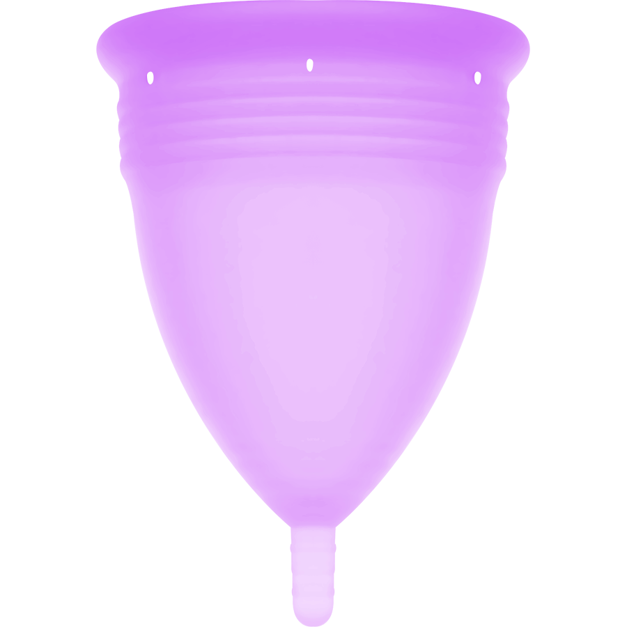 STERCUP - COPO MENSTRUAL DE SILICONE FDA LILAC - TAMANHO S