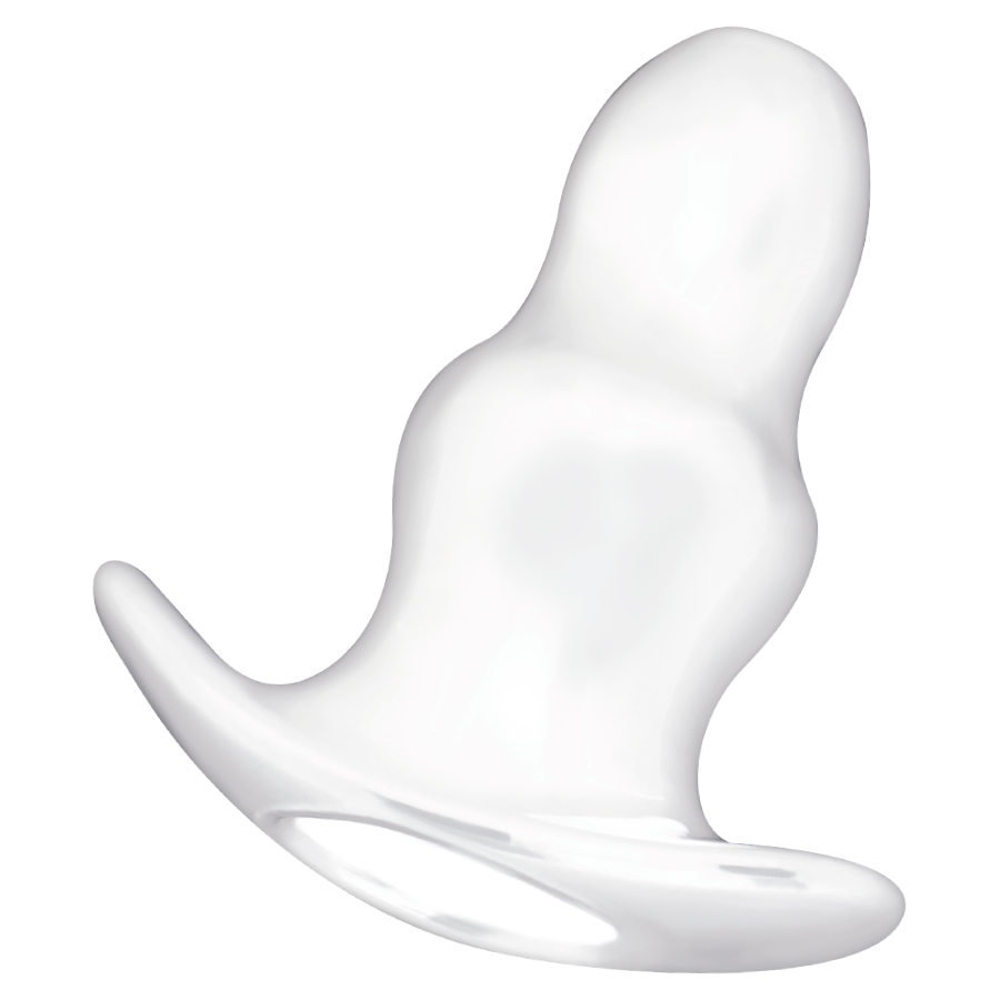 ADDICTED TOYS - DILATADOR ANAL GRANDE DE 13 CM - TRANSPARENTE