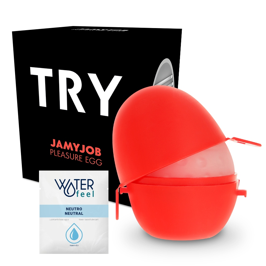 JAMYJOB -MASTURBADOR EGG VERSO PRETA DISCRETT