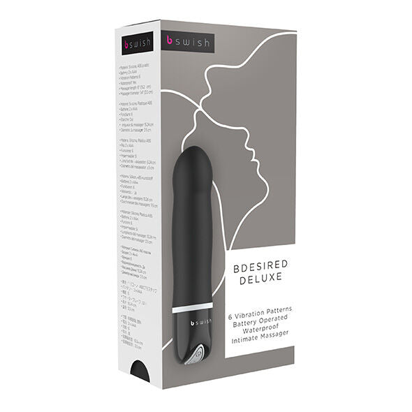 B SWISH - VIBRADOR BDESIRED DELUXE PRETO