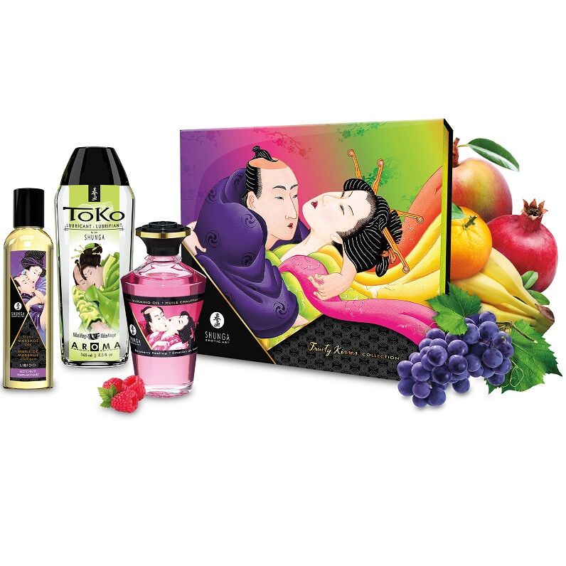 SHUNGA - KIT COLEÇÃO FRUITY KISSES