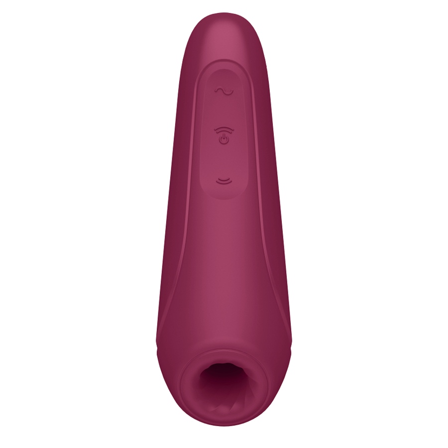 SATISFYER - CURVY 1 + VERMELHO ROSA