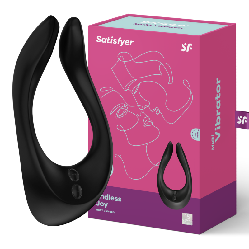 SATISFYER - PARCEIRO MULTIFUN 2 PRETO