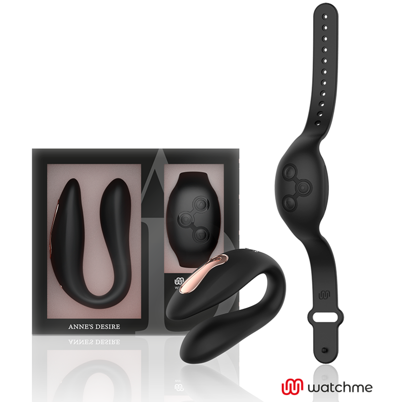 ANNE'S DESIRE - DUAL PLEASURE TECNOLOG UM WATCHME PRETO