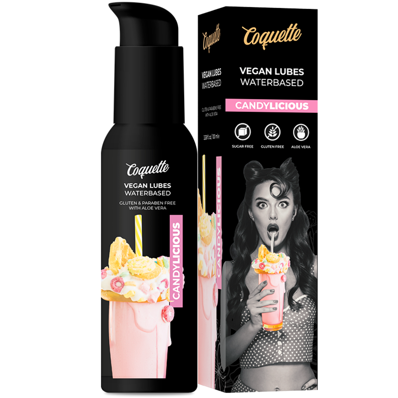 COQUETTE CHIC DESIRE - LUBRIFICANTE VEGANO CANDYLICIOSO PREMIUM EXPERIENCE 100ML